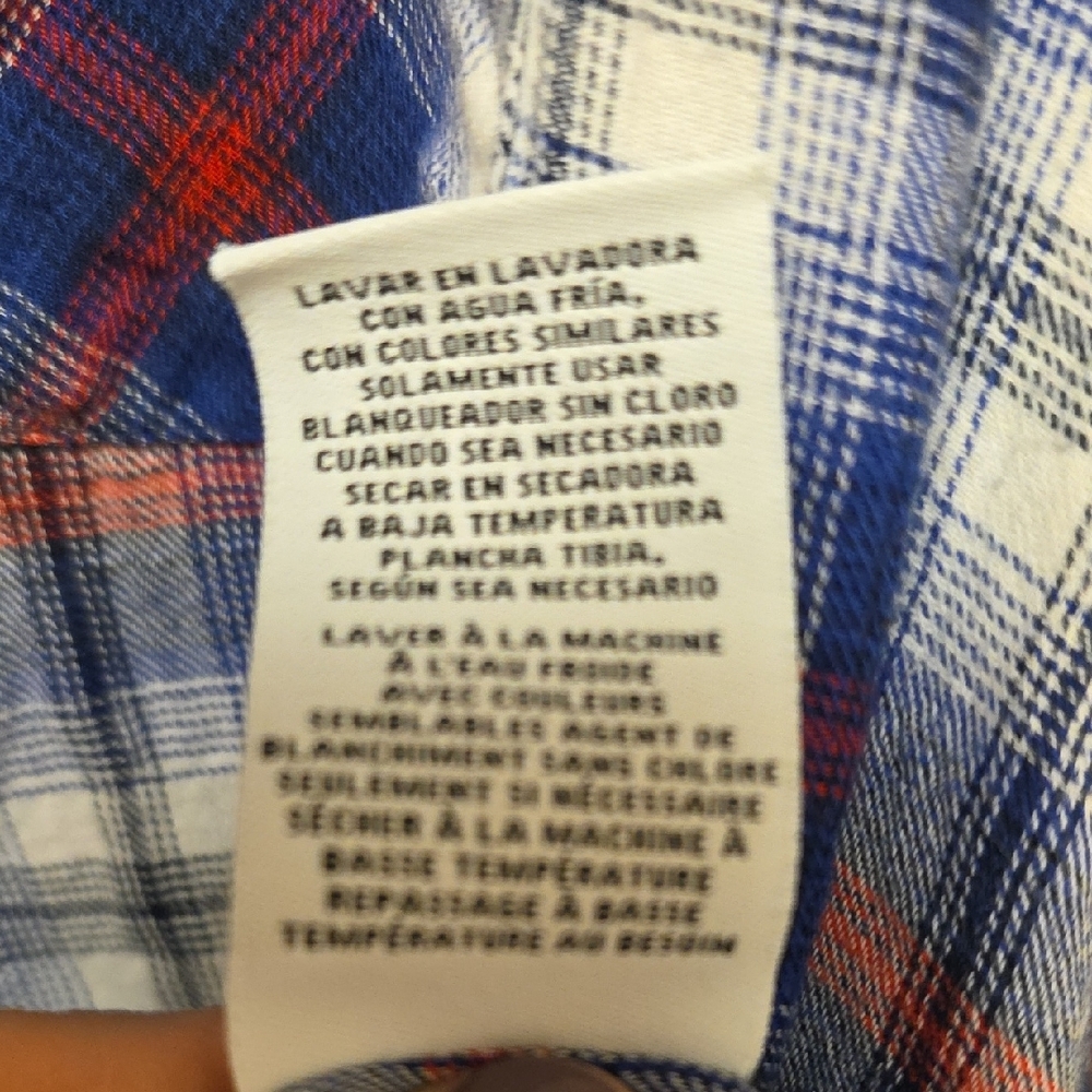 Ruby Rd. Multicolor Plaid Cotton Shirt - Picture 5 of 10